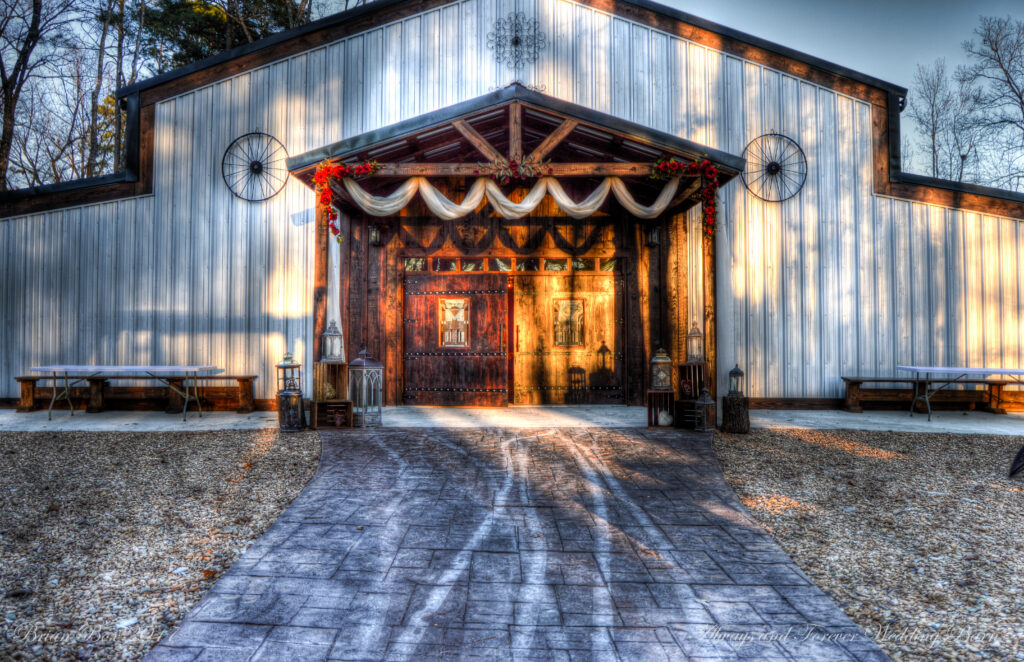 Barn wedding venue